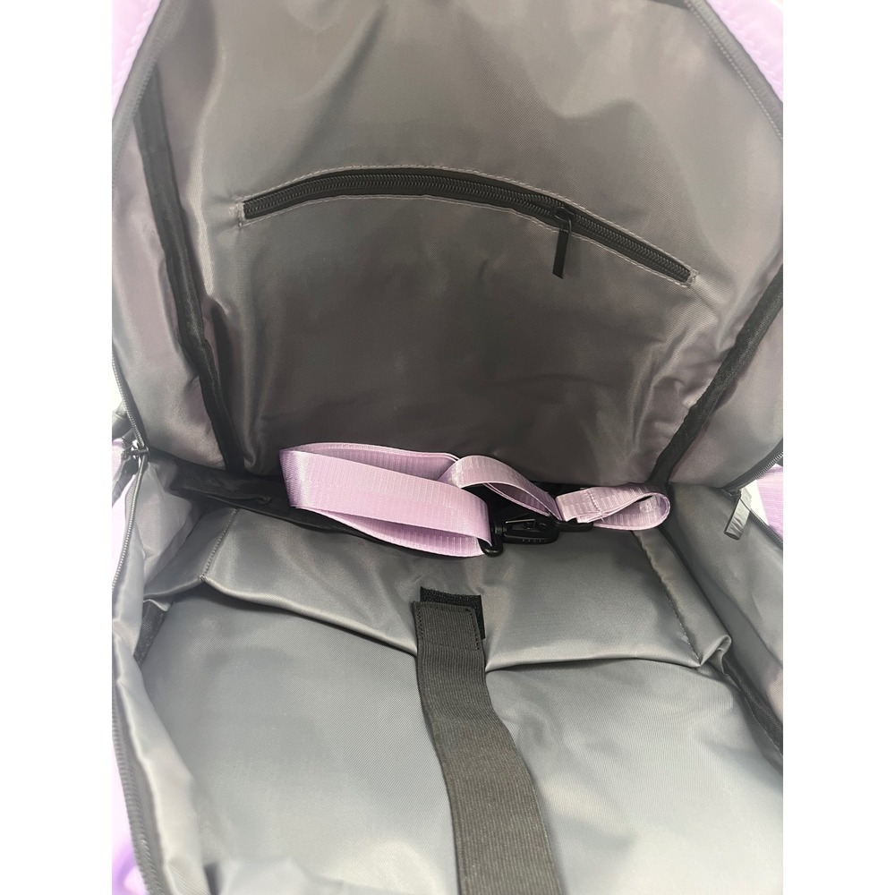 Lavender Purple Tactical Multi-Pocket Travel Backpack with Laptop Sleeve - Picture 3 of 4